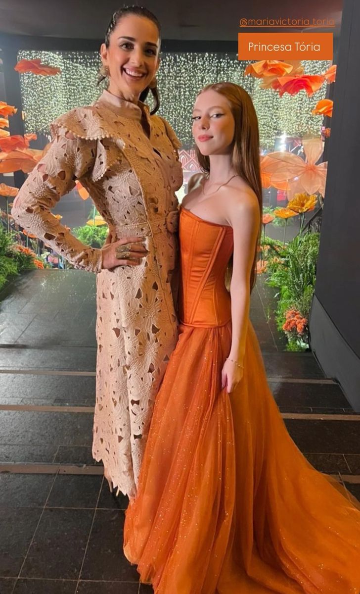 Simple A line Strapless Orange Tulle With Pleated Long Prom Dresses Formal Dress Party 20th Birthday Outfits N409