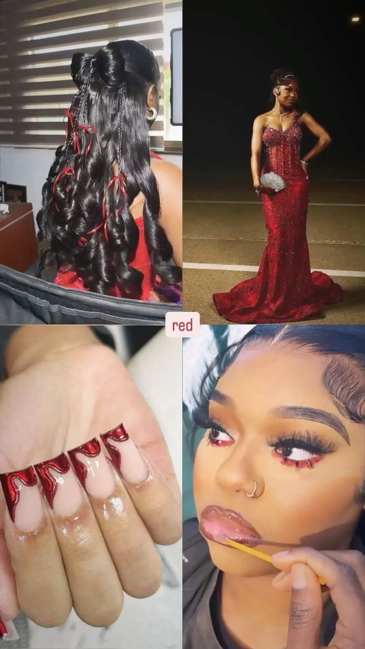 Sexy Mermaid One Shoulder Burgundy Sequin Formal Gown 23rd Birthday Dress Prom Dresses Black Girl 20th Birthday Outfits For Teens AB2000