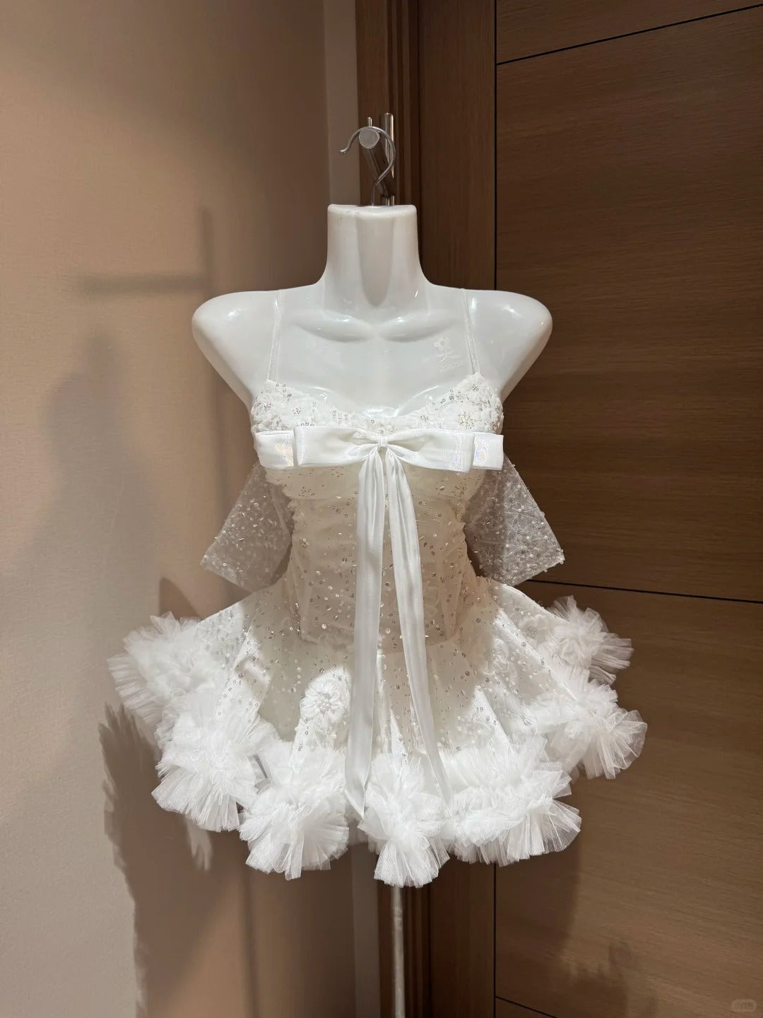 Cute Ball Gown Spaghetti Straps White Tulle Night In Rio Inspo Hoco Dress Ideas Homecoming Dresses RB4035