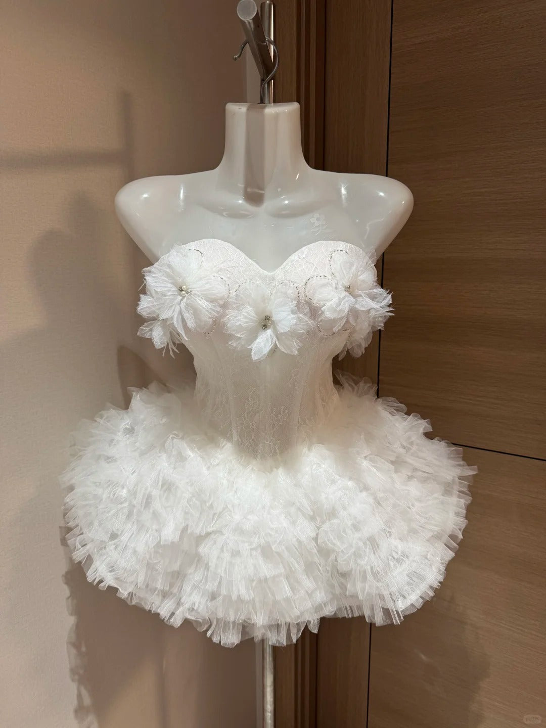 Cute Ball Gown Sweetheart Little White Tulle Night In Rio Inspo Hoco Dress Ideas Homecoming Dresses RB4033