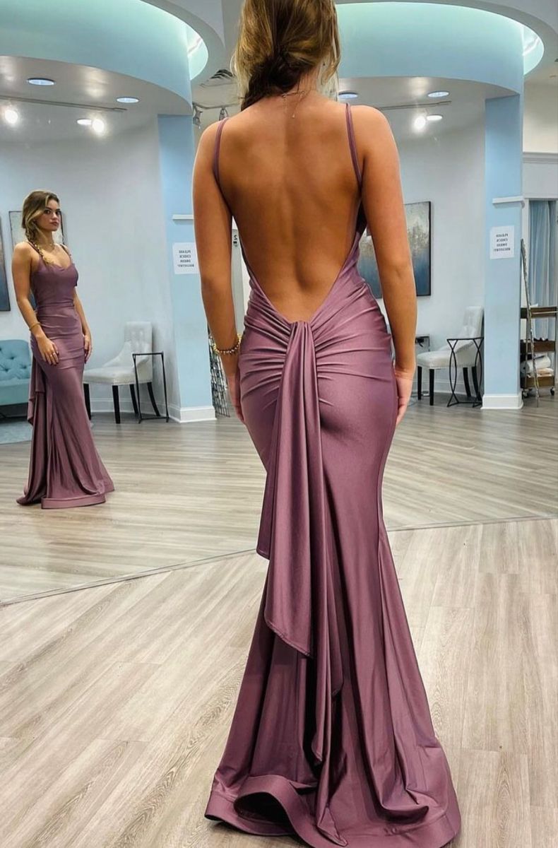 aesthetic graduation dresses Modest Night Mermaid Spaghetti Straps Backless College Forma – RubyFashionDress filter-neckline:Off-the-Shoulder 3D Magic Blue Dressing US 10 / UK Color:Yellow Green Leaf