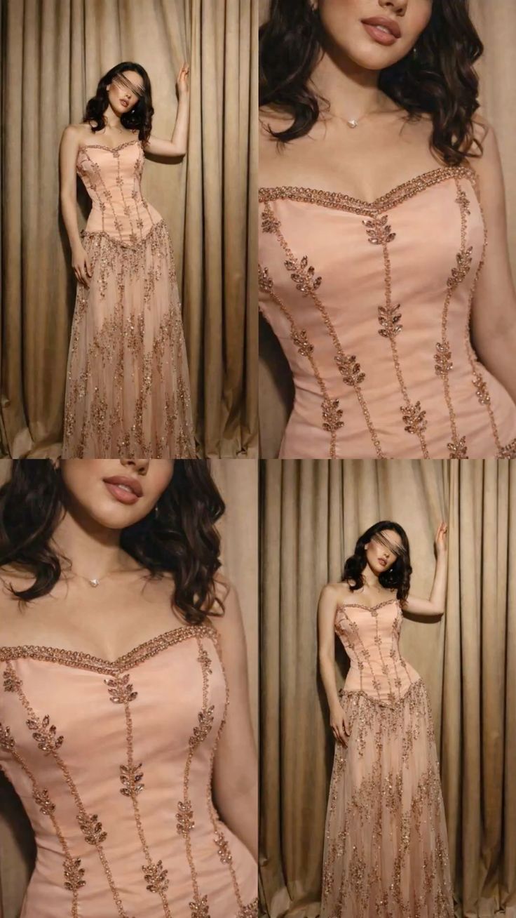 Pretty A line Sweetheart Pink With Beaded Bodice Long Prom Dresses Formal Dress 18th Birthday Outfits Party Gowns N215