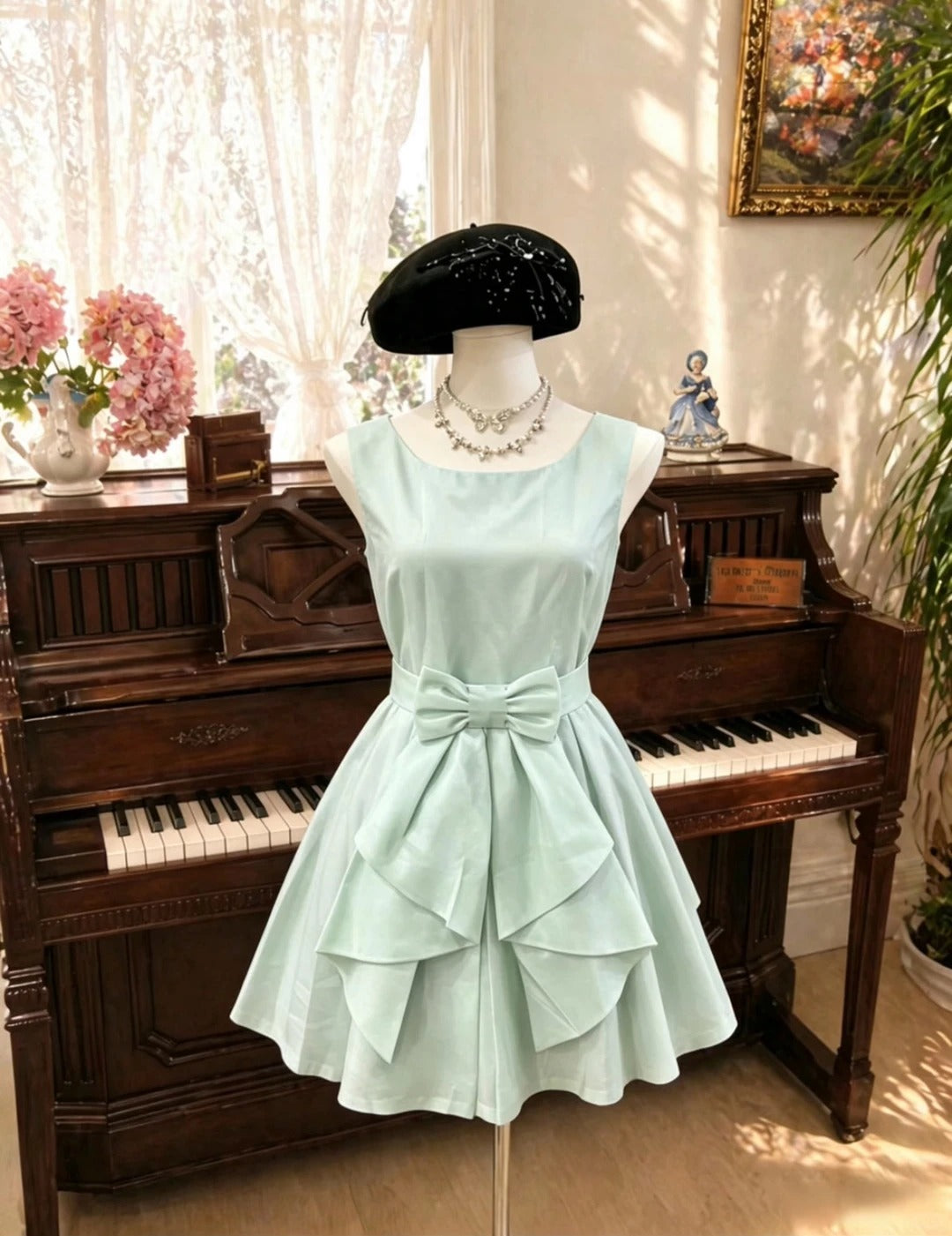 Unique A Line Sage Green Satin Freshman Short Graduation Dresses Inspo Senior Homecoming Outfits RB4781