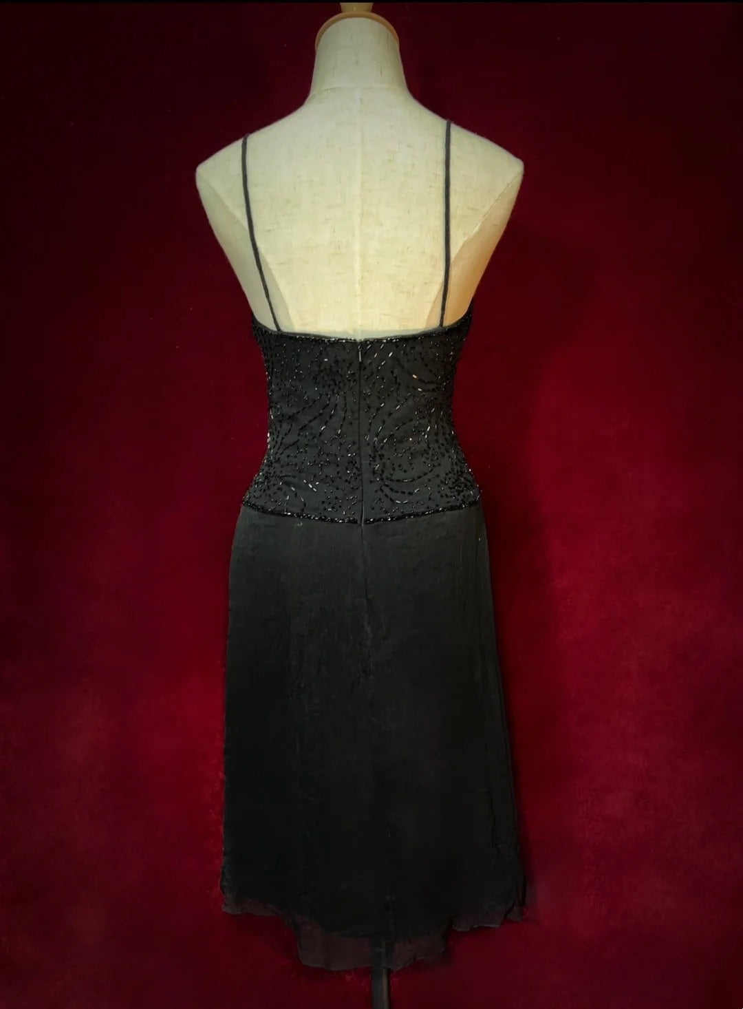 Cute A line Spaghetti Strap Black Chiffon Short Mini Party Dress Cocktail Gown Homecoming Dresses N3846