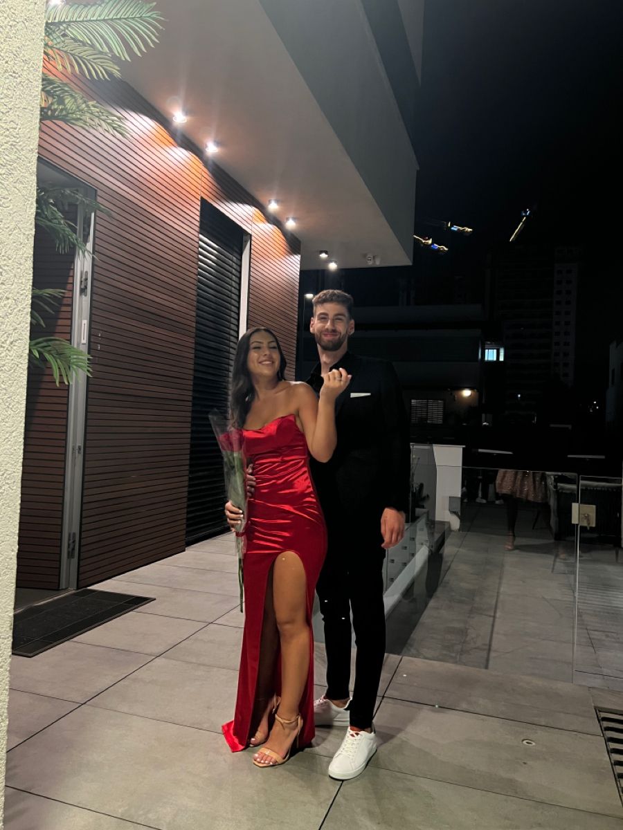 Simple Sheath Strapless Red With Slit Satin Long Prom Dresses Formal Dress Party 20th Birthday Outfits N461