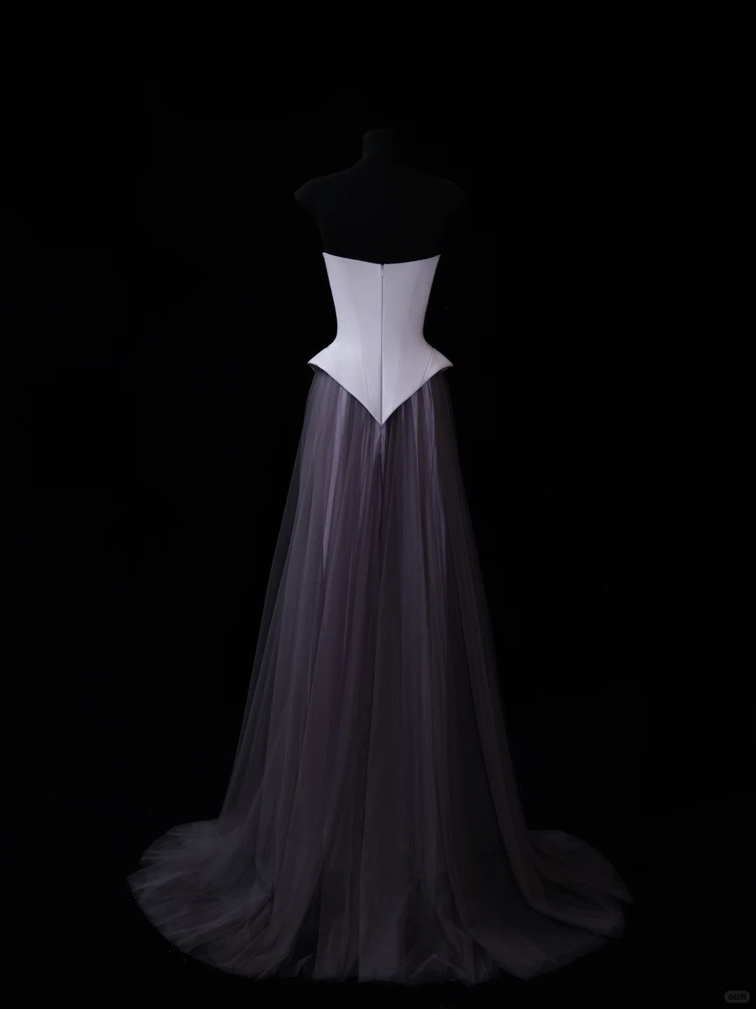 Classy A line Strapless Satin Tulle Prom Dresses Long Evening Party Formal Outfits RB6648
