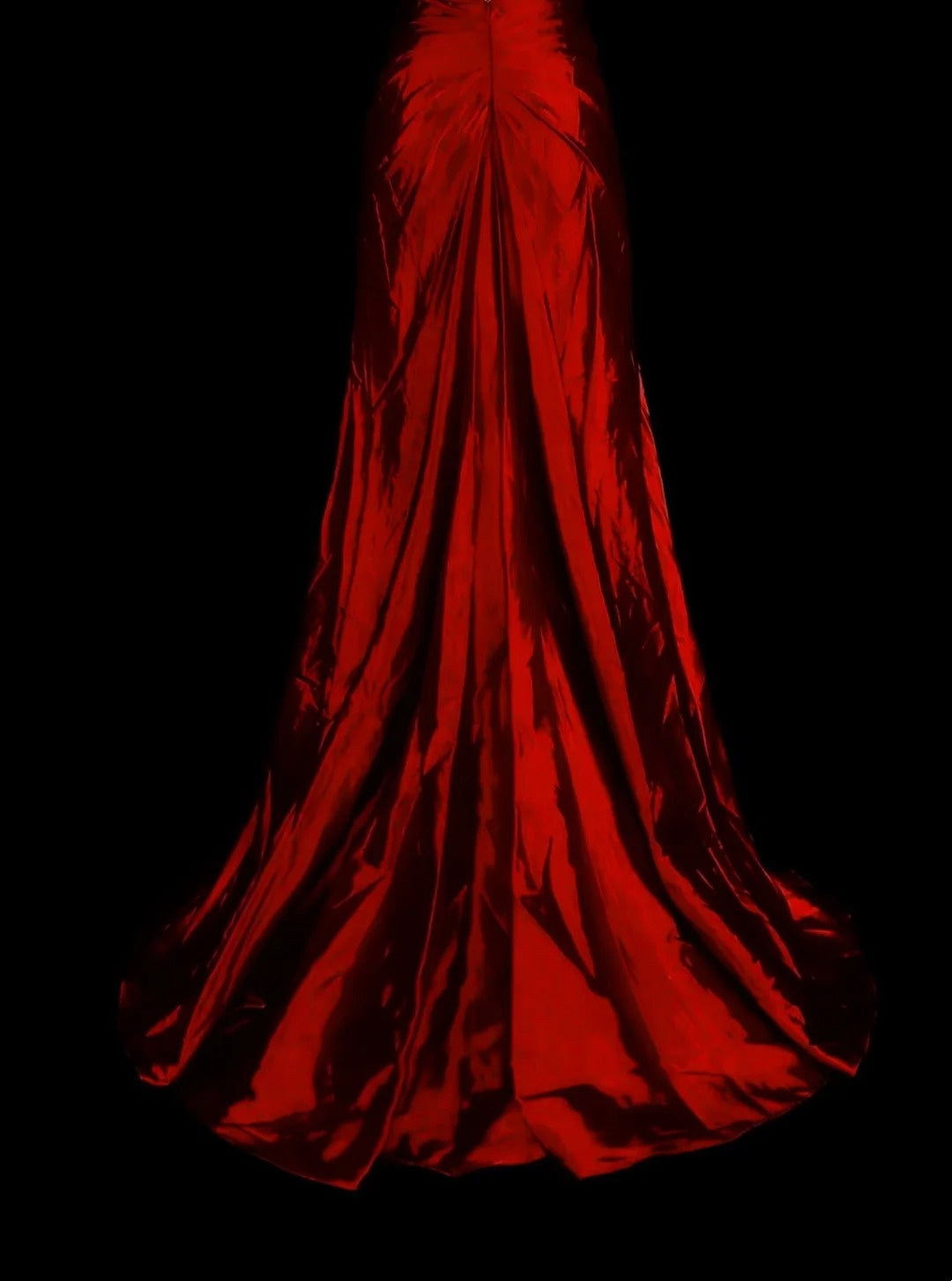 Vintage Prom Dresses Aesthetic 1950s Retro Mermaid Dark Red Backless Long Party Dress N2023