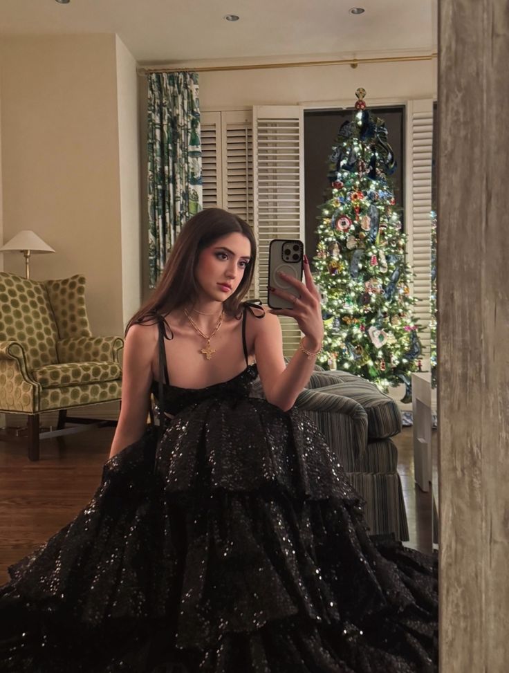 black 90s prom dress Vintage Ball Gown Spaghetti Strap Lace Dresses For Teen – RubyFashionDress Black Embellished High Neck If you need custom Lace up Size:5 UK / 6 US