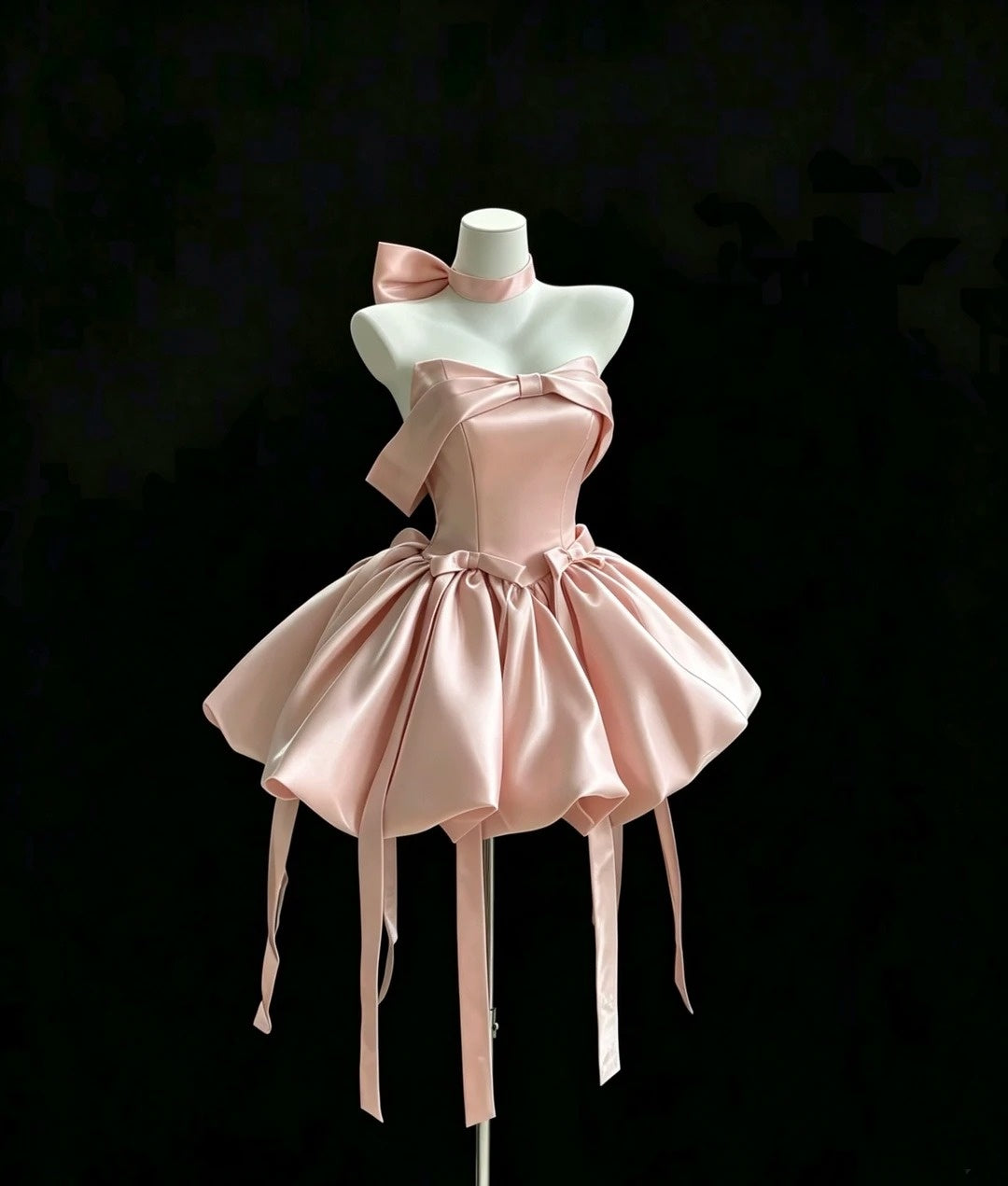 Cute Ball Gown Off The Shoulder Pink Graduation Dresses Short High School For 8th Grade Senior Inspo Homecoming Gown RB3310