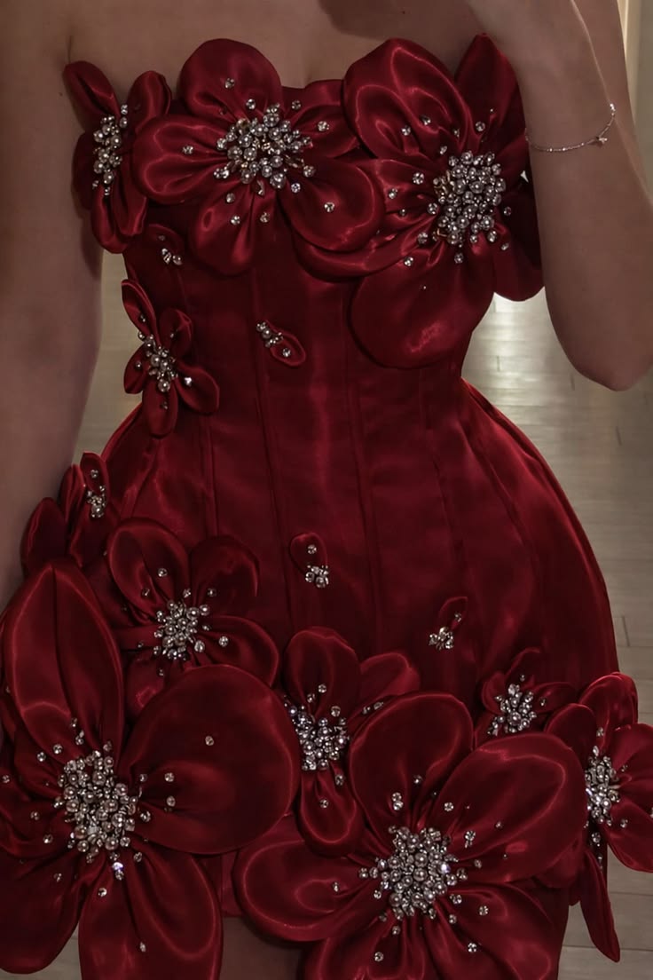 Sexy Sheath Column Strapless Burgundy Short Inspo Hoco Dress Homecoming Dresses RB4184