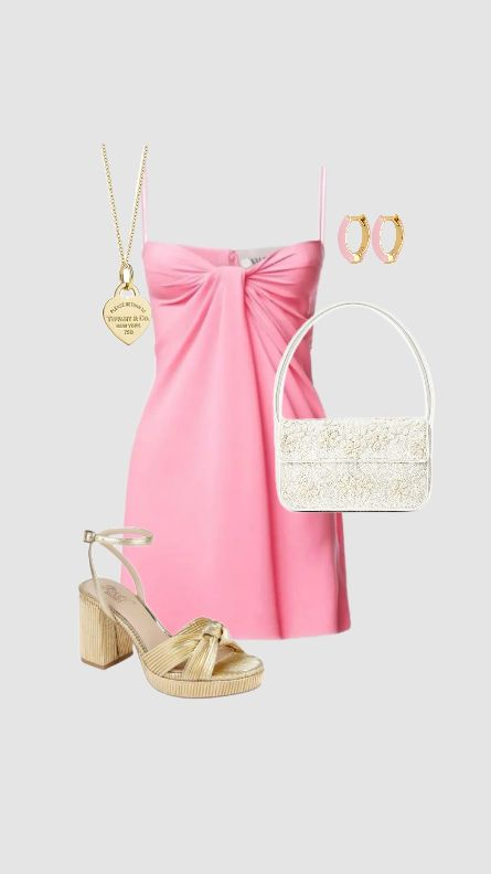 Simple A line Spaghetti Straps Pink Short Inspo Hoco Dress Homecoming Dresses RB4167