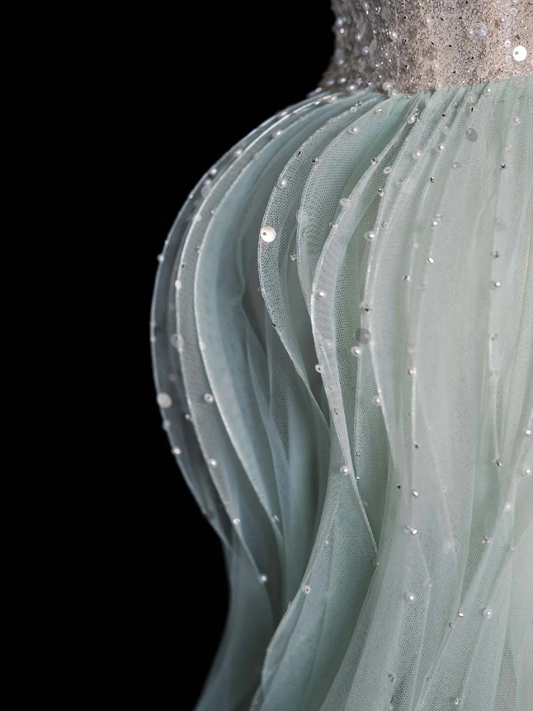Sparkly A line Sweetheart Mint Green Sequins Long Prom Dress Fashion Aesthetic High School Formal Dresses Party Outfits Prom Gown AB2230