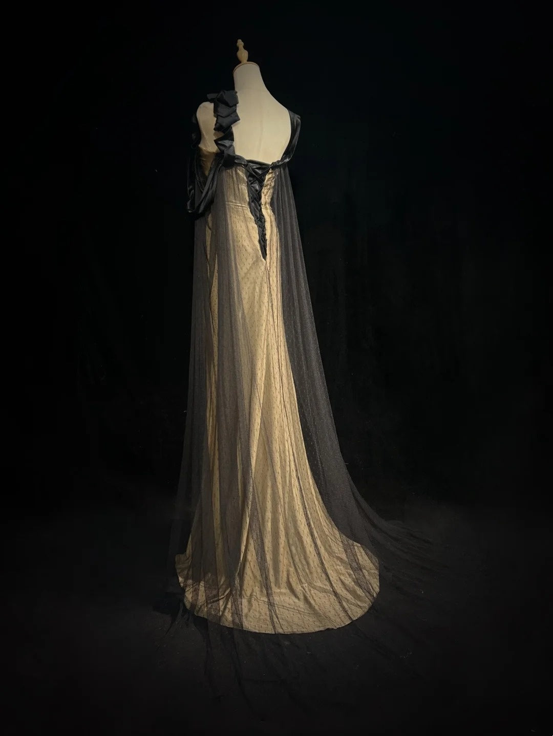 Black Prom Dress Inspo Mermaid Straps Champagne With Beaded Modest Long Formal Party Gown RC0080