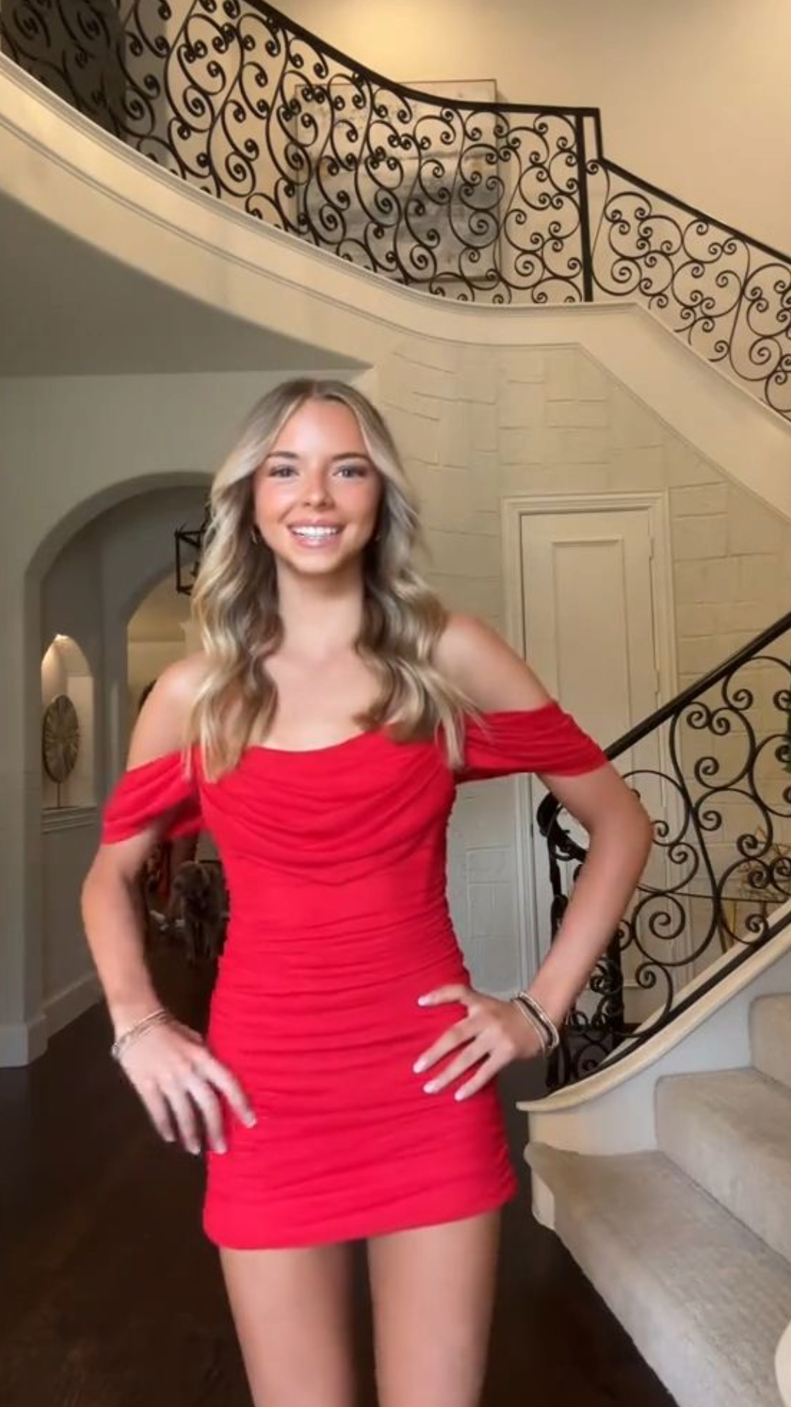 Short Sheath Off The Shoulder Red Prom Evening Dress Homecoming Dress Short Party Dress RB8152