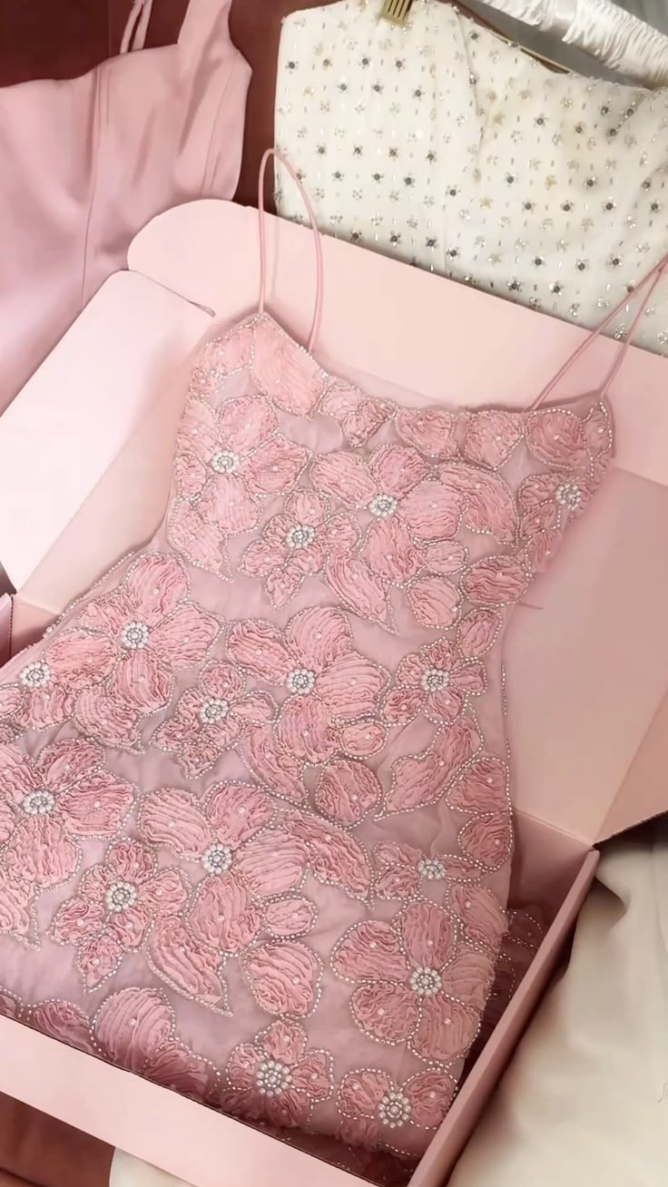 Sweet A line Spaghetti Strap Pink Lace Senior High School Grad Homecoming Dresses Short Birthday Dress RB4440