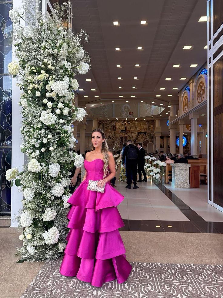 Elegant Ball Gown Sweetheart Satin Layered Long Formal Prom Evening Dresses Dinner Outfits Party Gowns AB2192