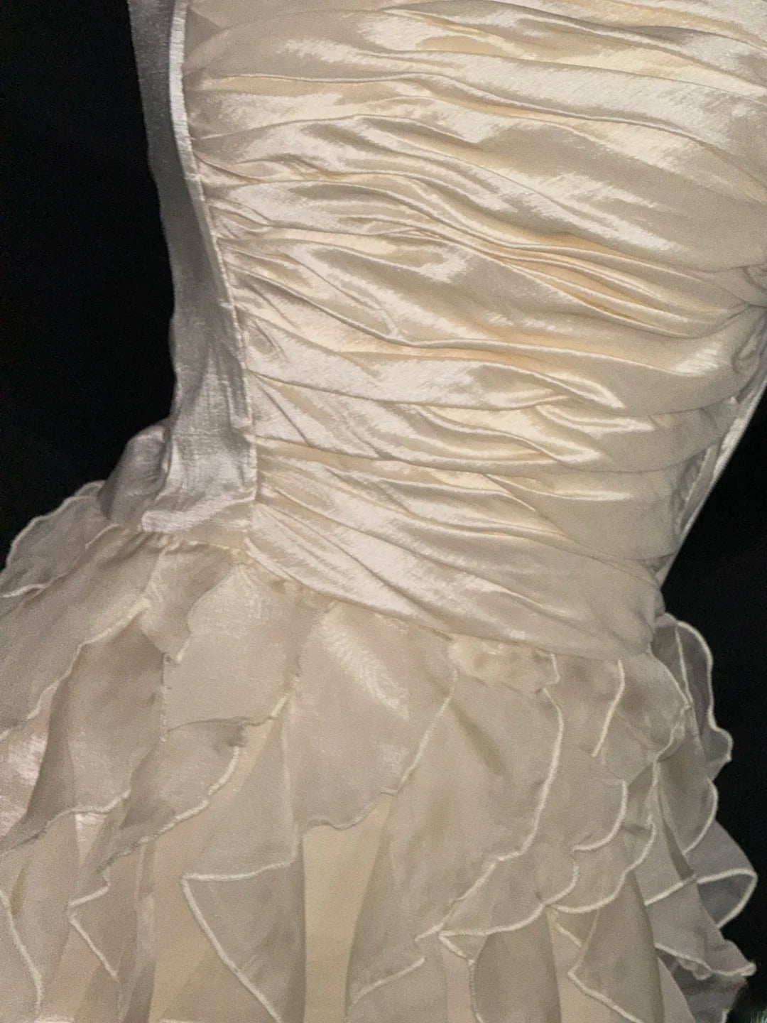 Modest Sheath Strapless Light Champagne Graduation Dresses Short High School For 8th Grade Senior Inspo Homecoming Gown RB3349