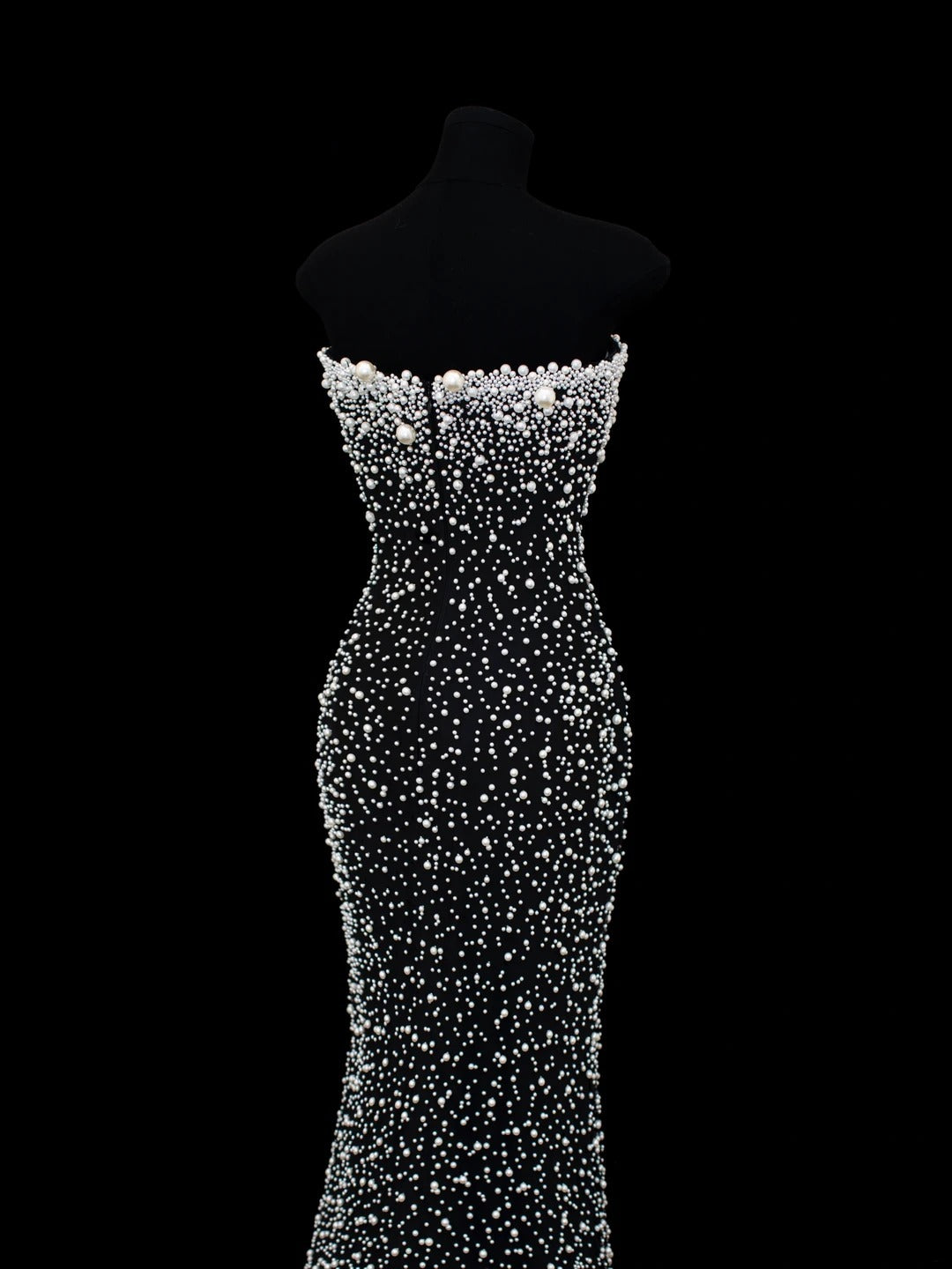 Affordable Sequin 1950s Formal Mermaid Sweetheart With Beaded Pearls Style Impress Long Prom Dresses Party Formal Gowns SA018