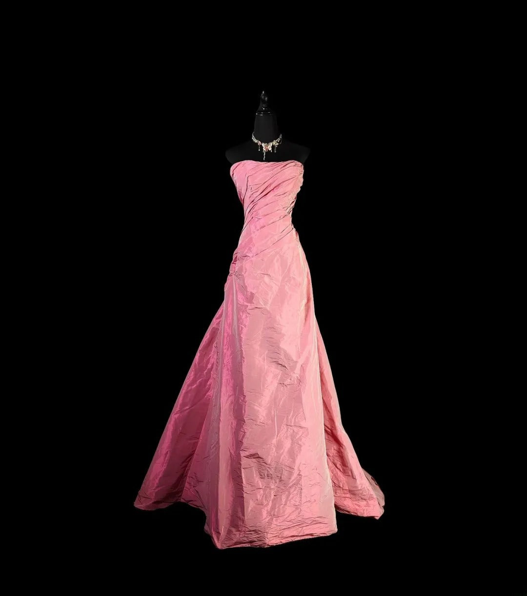 vintage pink prom dress Dresses Mermaid Strapless Taffeta With Ruffled Long – RubyFashionDress Sherri Hill Dress 58197 Size:2X ( 18 - 20 ) Picture Color Italian Low Carb Keto