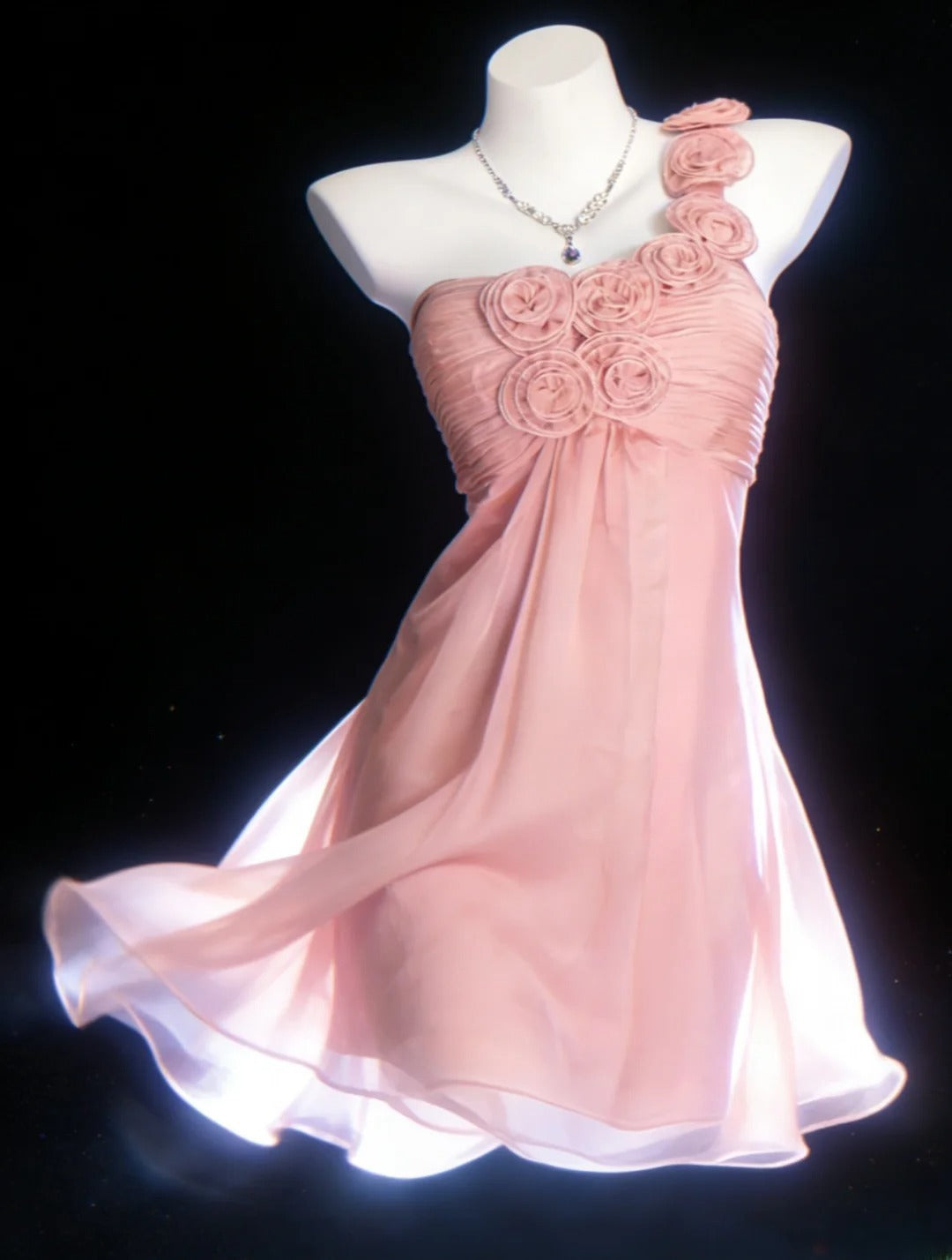 Vintage A Line One Shoulder Pleated Ruffles Cocktail Dress Hoco Gowns Short Homecoming Dresses Hoco Gown AS056