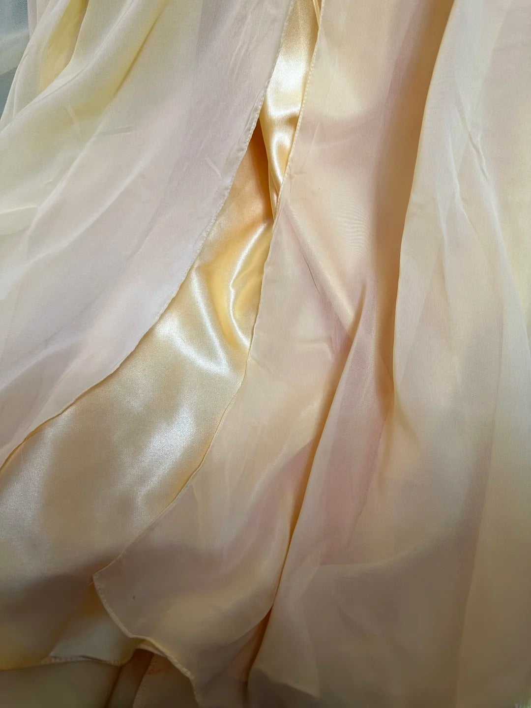 Vintage 80s Prom Dresses A line Halter Yellow Chiffon With Beading Long Evening Dress Formal Outfits RB5885
