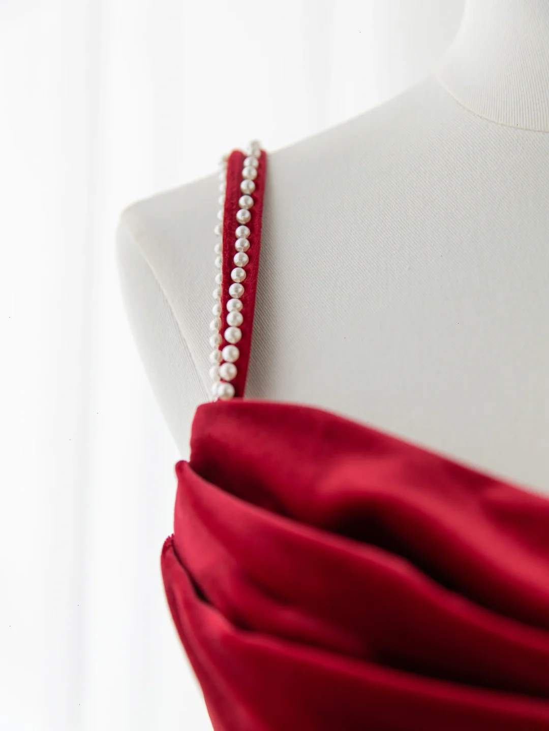 Sexy Mermaid Spaghetti Straps Dark Burgundy Velvet Prom Dress Fashion Aesthetic For Teens Formal Dresses Party Outfits Prom Gown AB1151