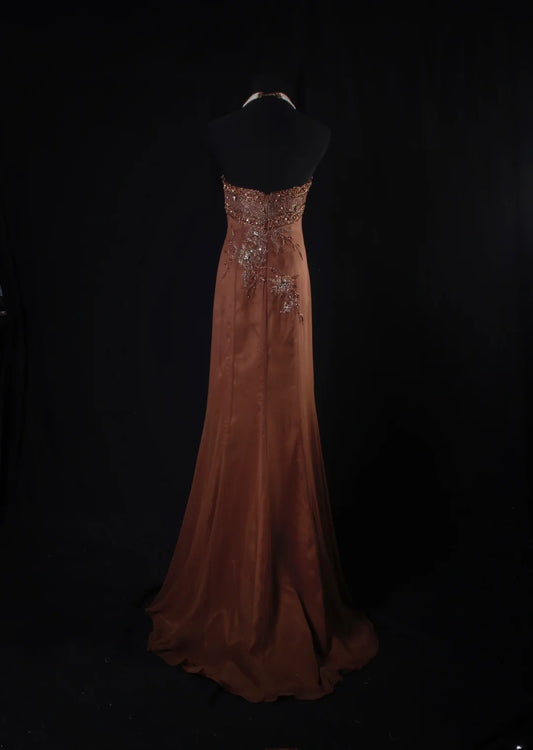 Vintage Mermaid Strapless Sleeveless With Beadings Long Formal Old 1950s Prom Dresses Night Outfits Party Gowns AS217