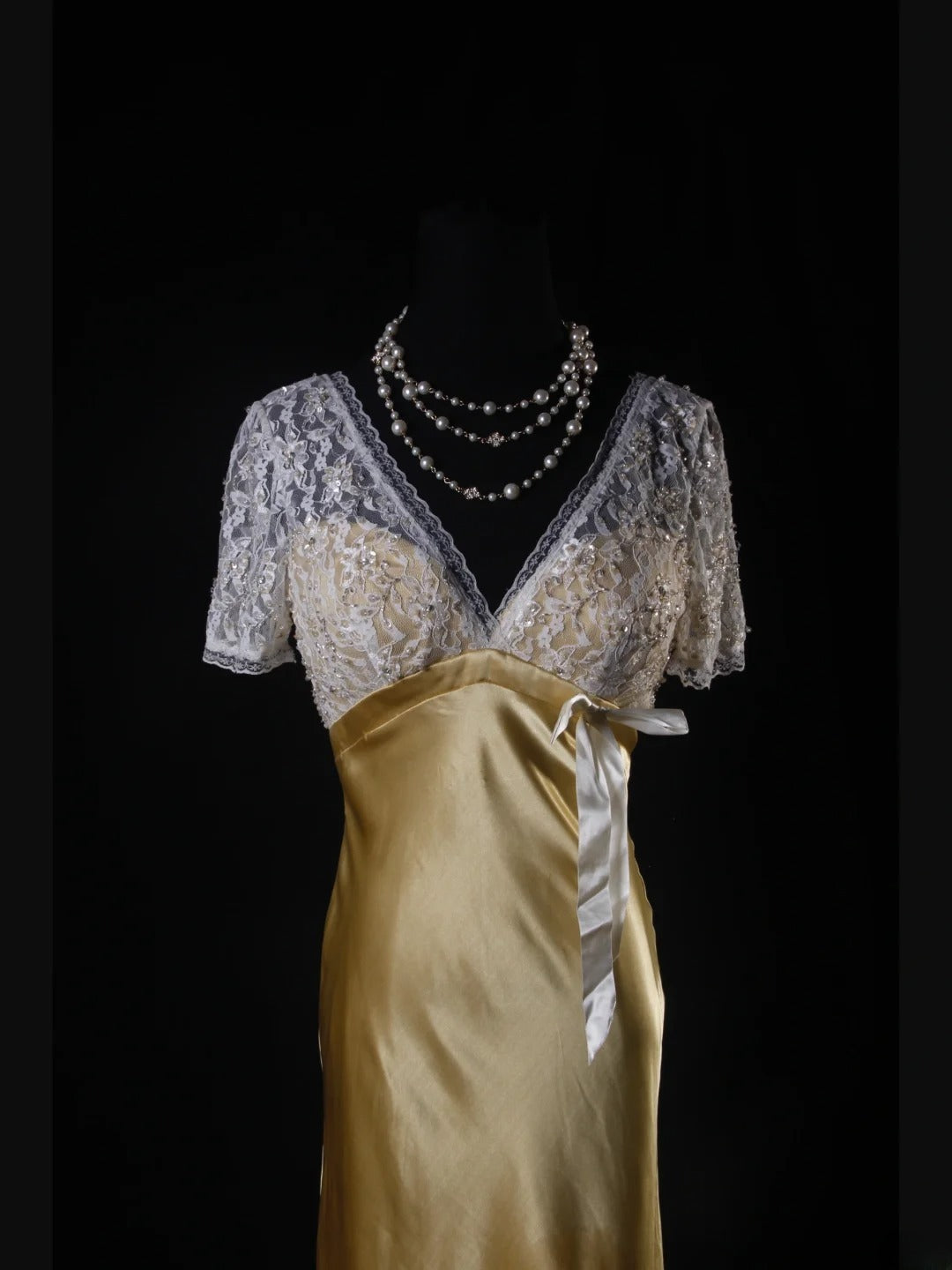 Vintage Sheath V Neck Short Sleeves With Lace Long Formal Old 1950s Prom Dresses Night Outfits Party Gowns AS220