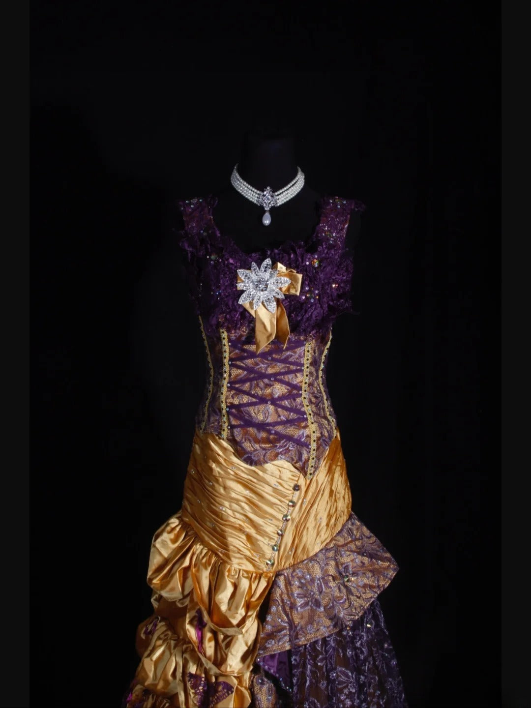 Vintage Mermaid Square Neck Gold 1970s With Appliqued Beads Bodice Long Prom Dresses Inspo 19th Birthday Outfit Formal Gown AS338