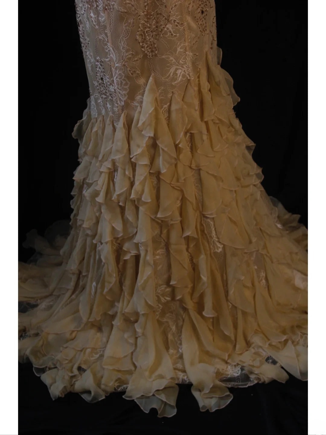 Retro 1950s Mermaid One Shoulder Yellow Chiffon With Gold Beads Lace Long Prom Dresses Inspo 22th Birthday Outfit Formal Dress AS440