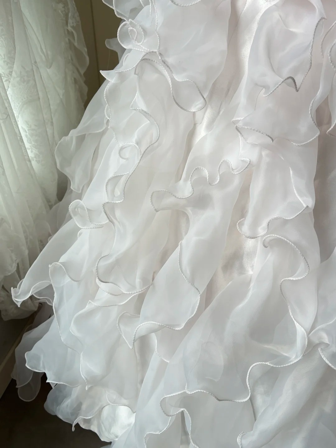 Sweet 16 Quinceanera Dress Ball Gown Strapless Light Pink With Tiered Layers Pearls Birthday Party Gown RC0845
