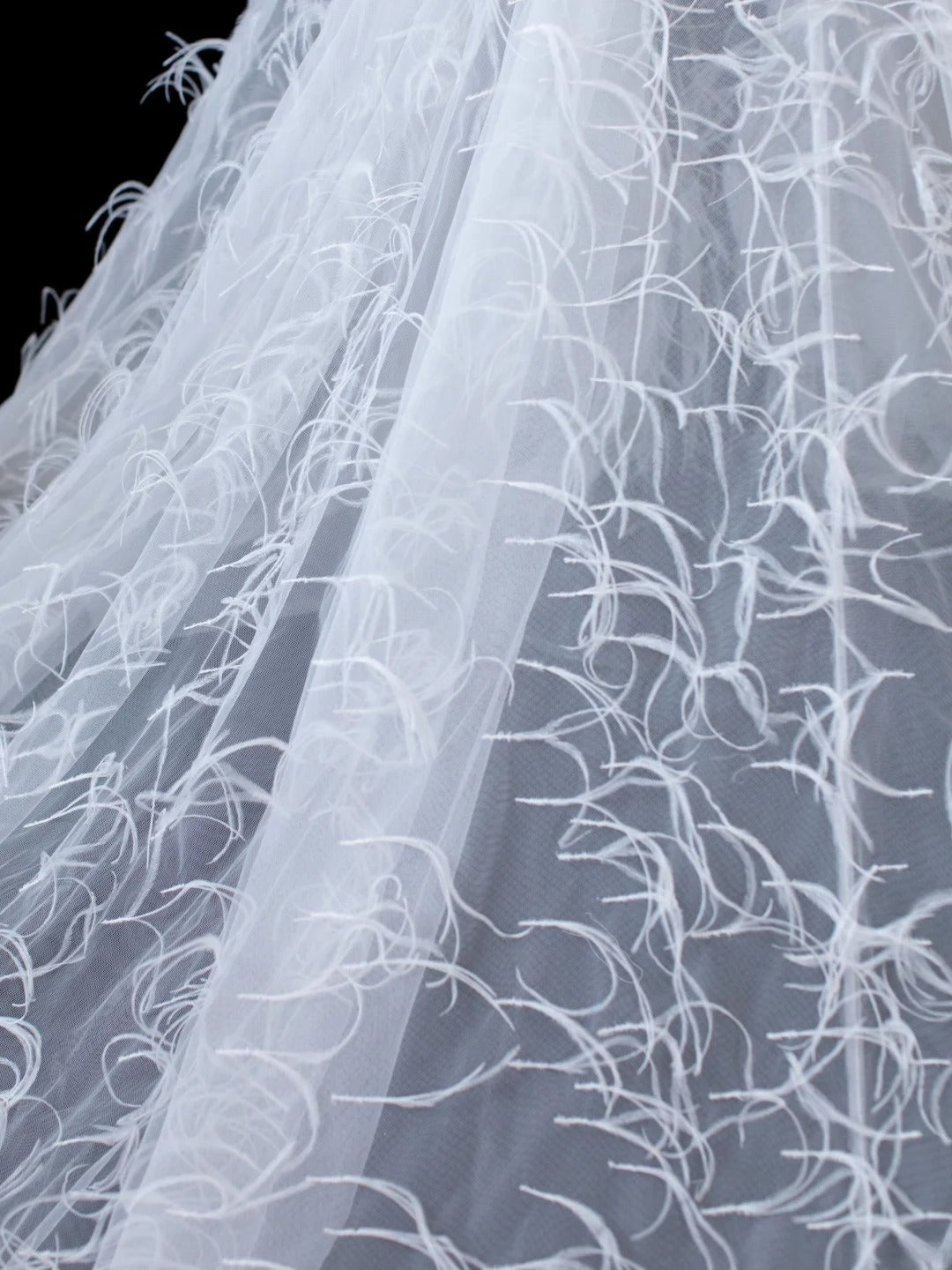 Timeless Women's A Line Strapless Sleeveless White Lace With Feathers Short Vintage Fitted 1920s Wedding Dresses AS584