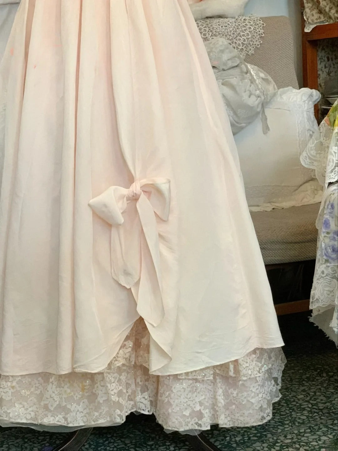 Sweet 16 Dress Ball Gown Pink Off Shoulder Lace Vestido De 15 Sweet Sixteen Dress RB9675