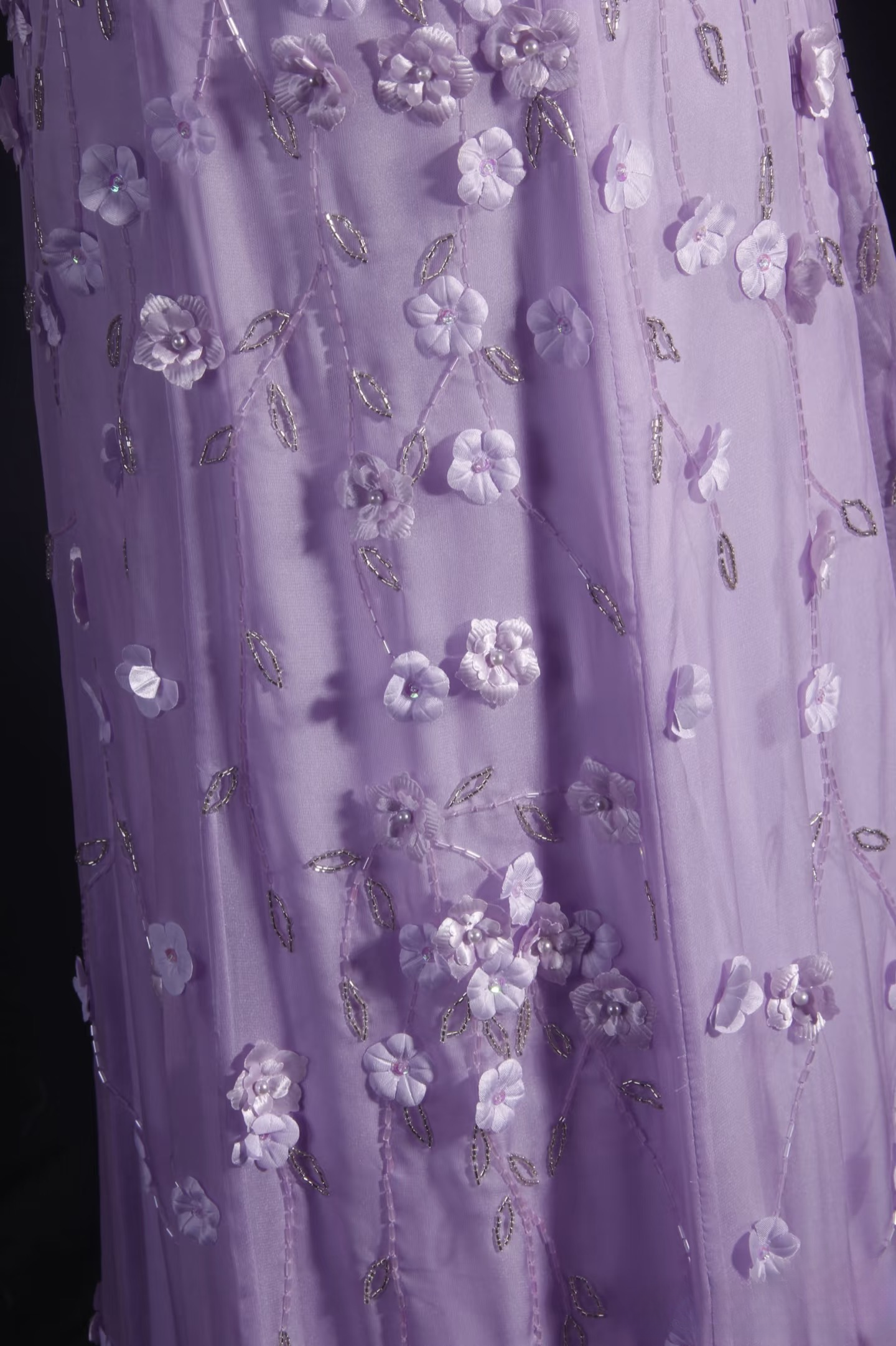 Retro Prom Dresses A Line Spaghetti Strap Lilac Tulle Vintage Fashion Long Prom Dresses Party Gowns AU019