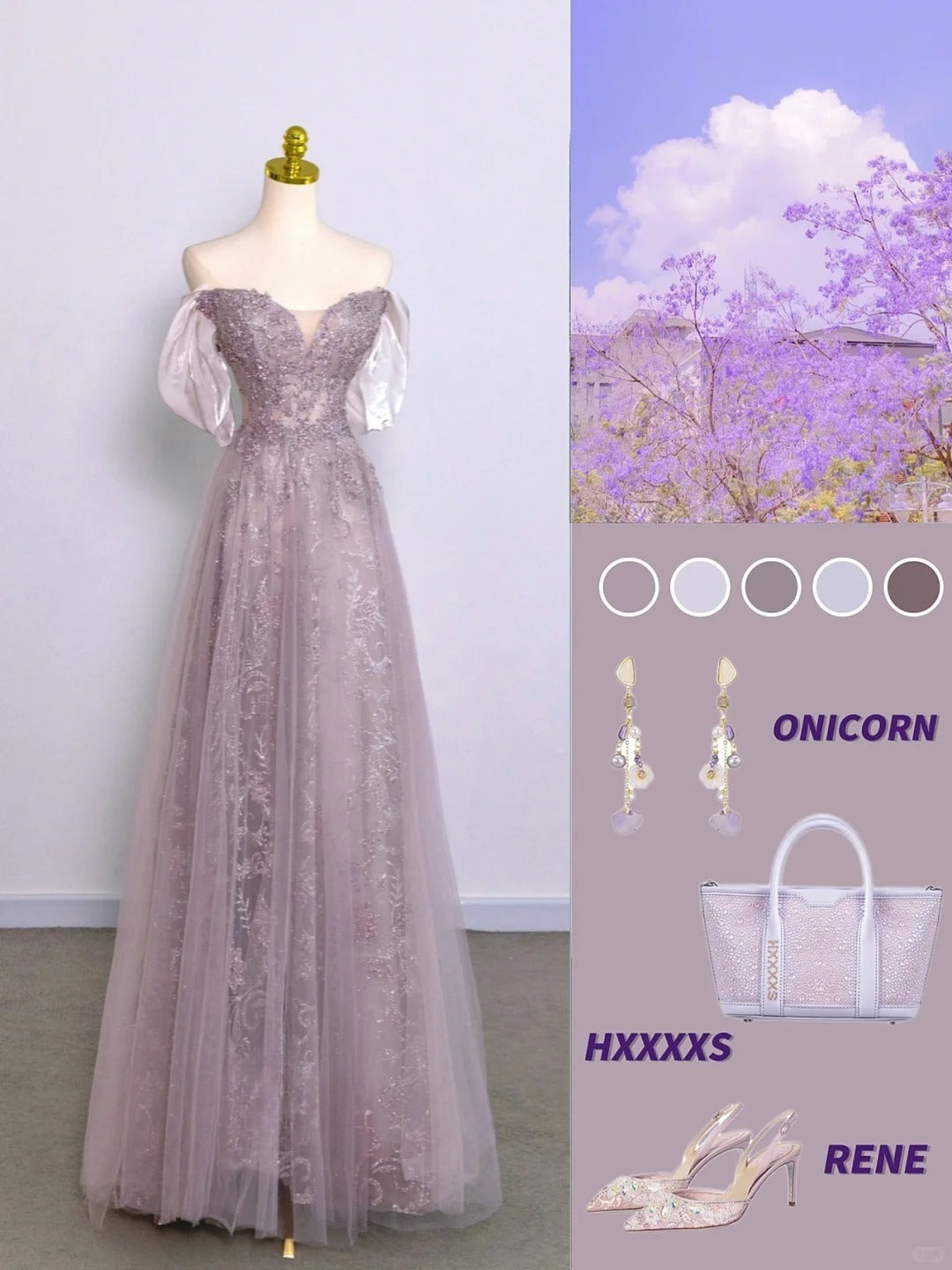 Pretty A line Off The Shoulder Pink With Lace Prom Dresses Long Evening Party Formal Outfits RB6633