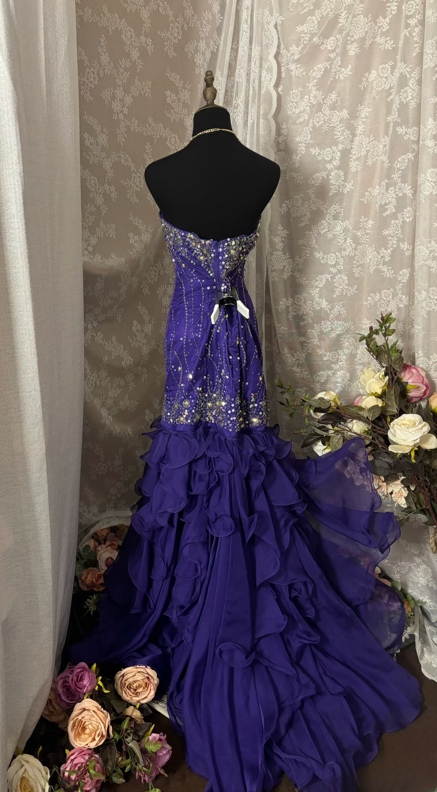 Vintage Prom Dress Outfit Mermaid Sweetheart With Silver Beaded Long 90s Prom Dresses Formal Evening Gowns AU357