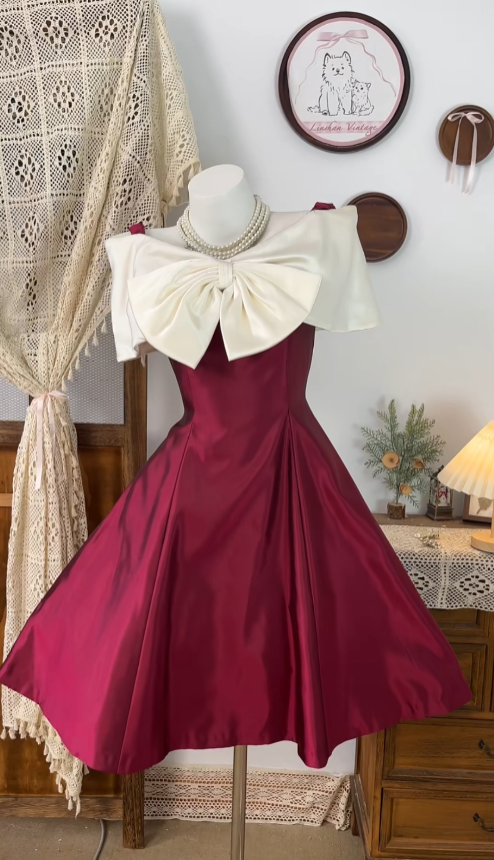 Simple Ball Gowns Off The Shoulder Burgundy Dance Senior Short Inspo Formal Graduation Homecoming Dresses N4620