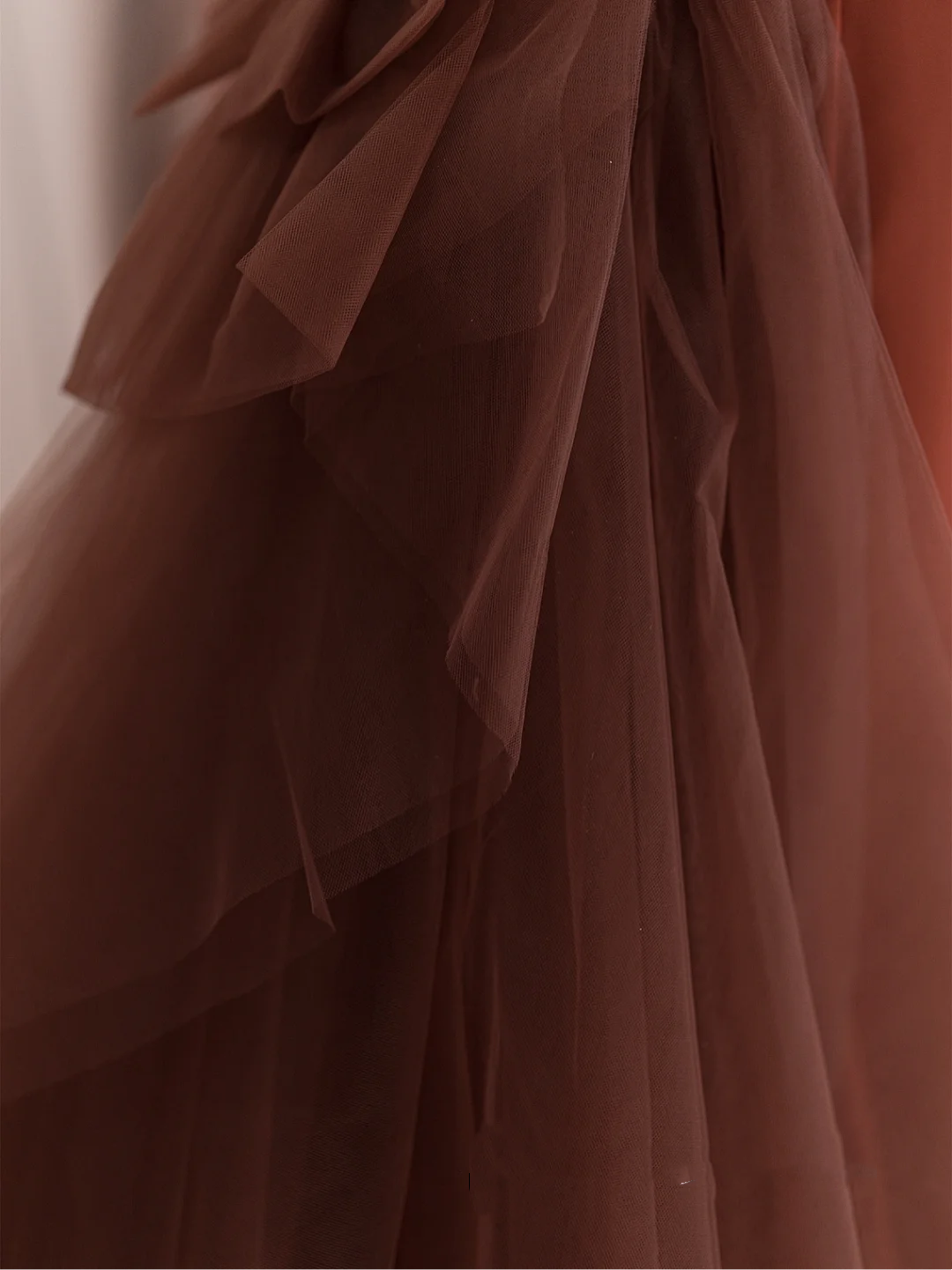 Modest Trendy Mermaid Strapless Rust Red Satin Pleated Prom Dresses Style Long Senior High School Party Dress RB1076