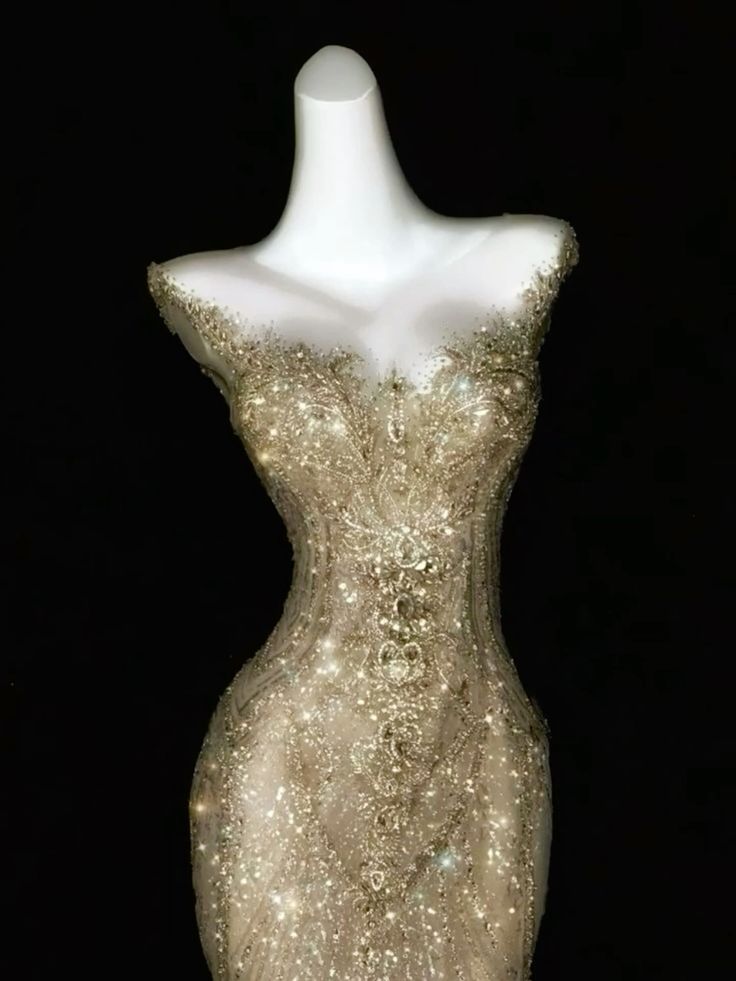 Romantic Mermaid Scoop Neck Silver Sequin Fitted Corset Beads Wedding Dress Long Bridal Gown Wedding Dresses RB1459