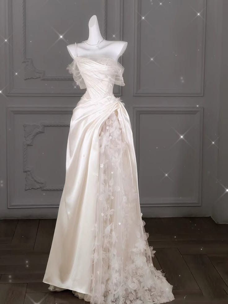 Sexy Mermaid One Shoulder Sleeveless Lace Fitted Corset Long Wedding Dress Bride Gowns White Wedding Dresses RB2098
