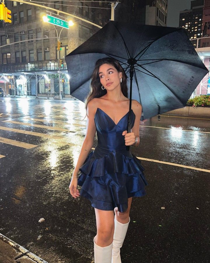 Stylish Ball Gown Sweetheart Navy Blue Satin Semi-formal 12th Grad Inspo Short Mini Homecoming Dresses RB4572