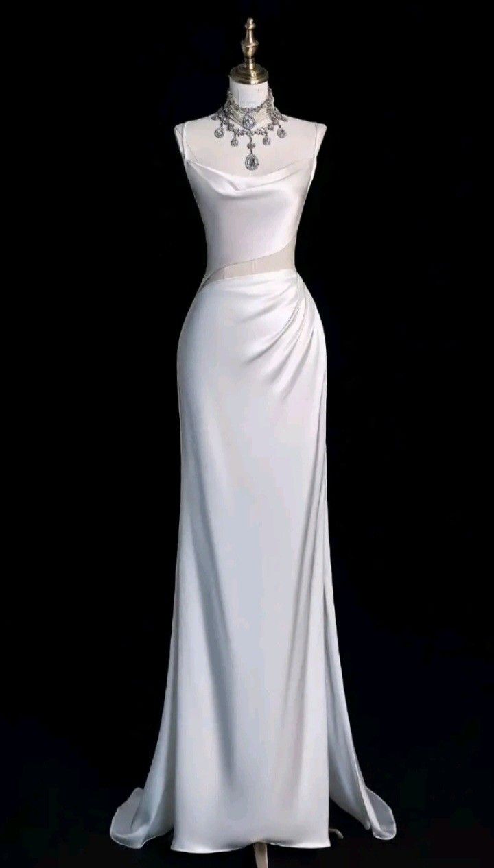 Retro 1950s Wedding Dresses for Bride Mermaid Spagehtti Straps Satin Petite/Plus Size Bridal Gowns for Spring Summer AB1507