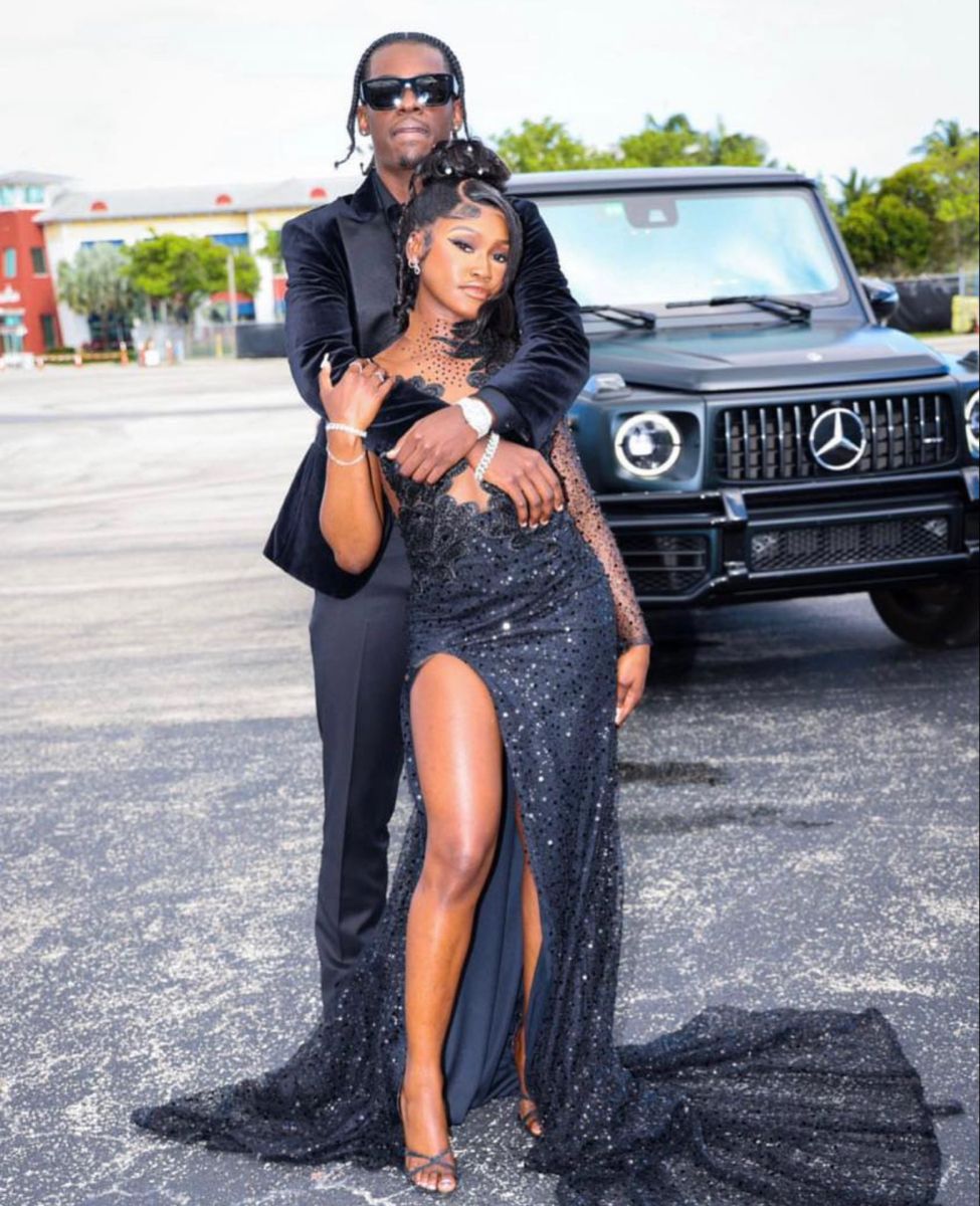 Glitter Mermaid One Shoulder Black Prom Dresses for Black Women Sequin Slit Evening Party Gown Formal Gown 18th Birthday Gowns AB814