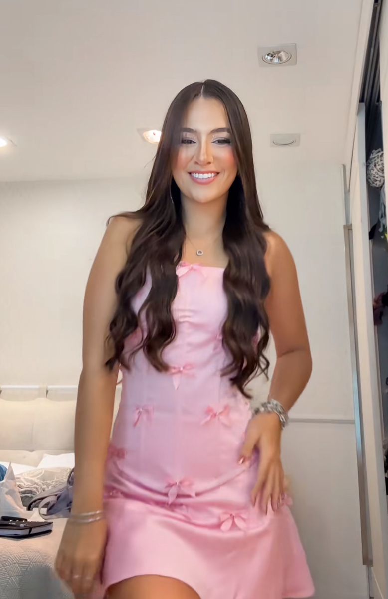 Cute A Line Spaghetti Strap Pink Mini Homecoming Dresses High Shool Grad Hoco Outfits RB4611