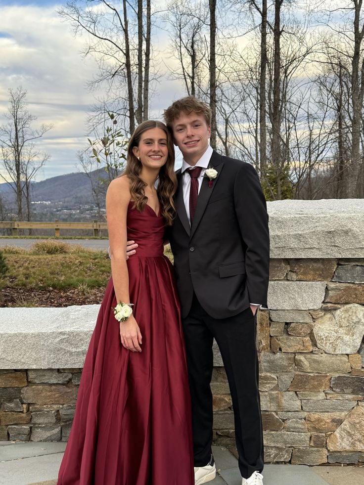 Modest Night Aesthetic A Line Spaghetti Straps Red Satin College Formal Outfit Long Prom Graduation Dresses For Teens N1131