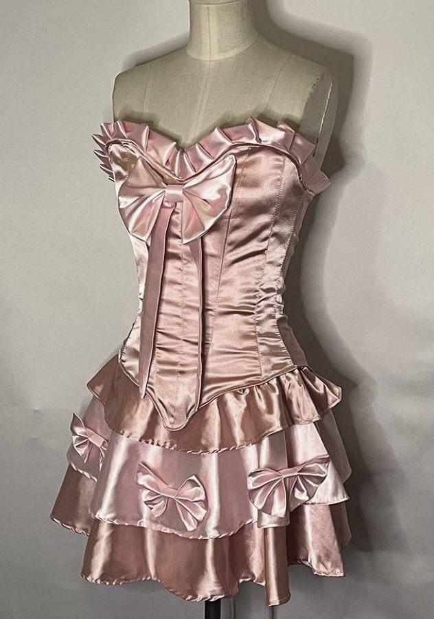Pretty A line Sweetheart Pink Satin For Teens Women Party Dress Short Mini 23rd Birthday Dresses Hoco Outfit RB3666