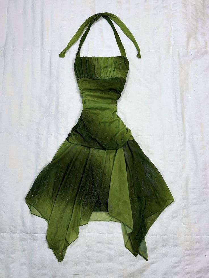 Lovely A Line Halter Dark Green Chiffon Short Party Dresses Homecoming Dress Cocktail Gown RB8931
