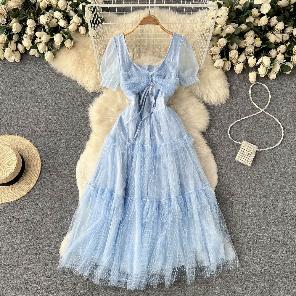Cute Tulle Short Dress A Line Fashion Dress RF0124