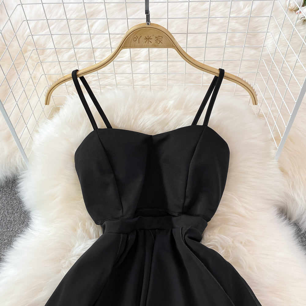Cute Chiffon High Low Dress Fashion Dress RF0094