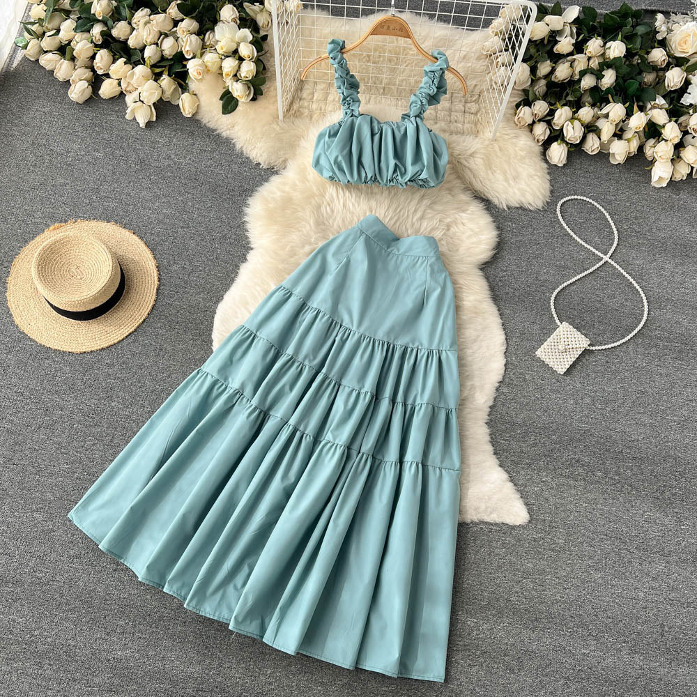 Cute Two Pieces Dress Fashion Girl Dress RF0092